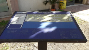 Piazza V Reggimento Aosta Mappa tattile